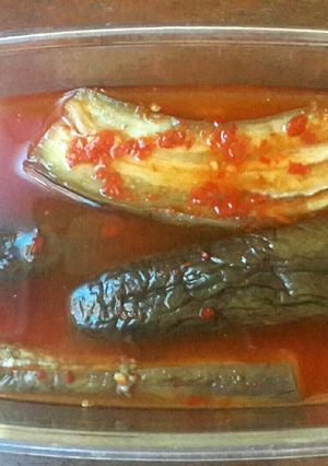 Foto resep Uok Taruang (terong uap/ kukus) Lintau