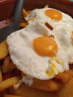 Una foto de Huevos estrellados sin aceite
