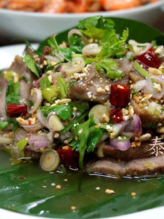 ♦泰泰風♦泰國菜涼拌烤肉裡不可缺的炒米香 的食譜成品照片