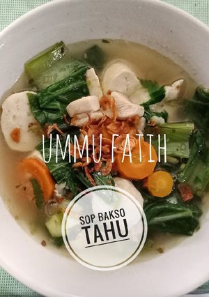 Foto resep Sop Bakso Tahu
