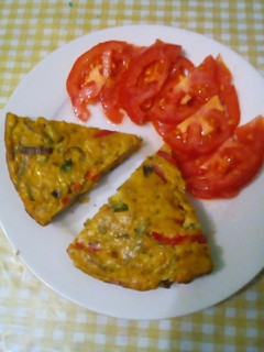 Una foto de Tortilla 🥚 al horno de vegetales