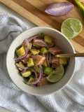 Ceviche de salmón