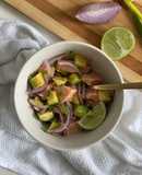 Ceviche de salmón