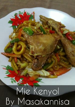 Foto resep Mie kenyol pedas
