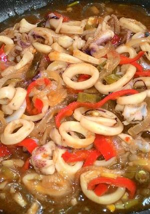 Foto resep Cumi Asem Manis