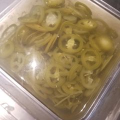 A picture of Chefy D's Pickled Jalapenos.