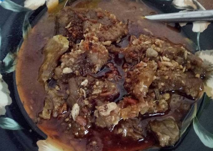 Cara Gampang Menyiapkan Krengsengan daging di awal tahun 2018, Enak