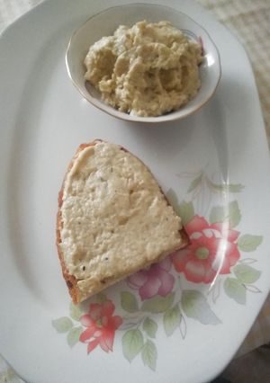 O poză a rețetei Salată de vinete cu maioneză.