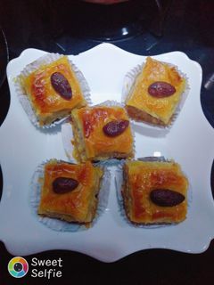 صورة لوصفة بقلاوة بعجينة فيلو 😍