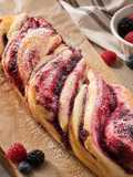 Babka ai frutti di bosco (colti al banco surgelati)