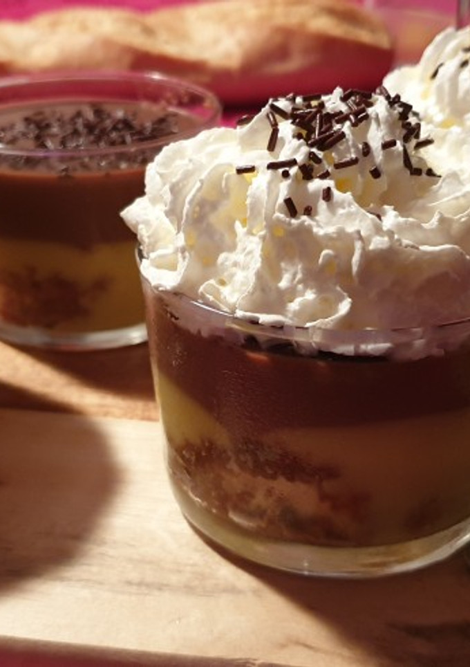 Una foto de Trifle inglés