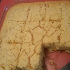 A picture of Corn Jalapeño casserole.