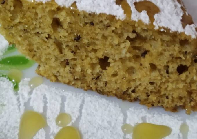 Recipe of Quick Honey glazed banana walnut cake 🍰