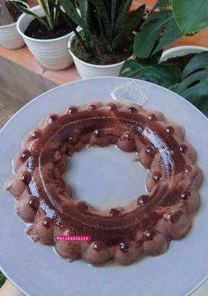 Foto resep Puding Cokelat Roti Tawar 😘