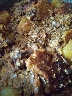 আলু দিয়ে মোচা ঘন্ট (aloo diye mocha ghonto recipe in Bengali) রেসিপির প্রধান ছবি