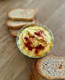 Hummus de garbanzo y berenjena rápido en Thermomix