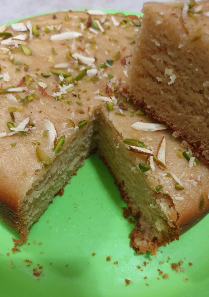 आटा केक (atta cake recipe in Hindi) रेसिपी मुख्य फोटो