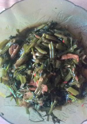 Foto resep Tumis kangkung uleg bawang bombay ala mama