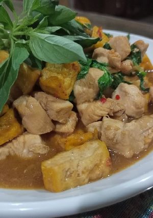 Foto resep Ayam & Tahu Tumis Kemangi