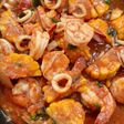 Udang Cumi Saus Padang