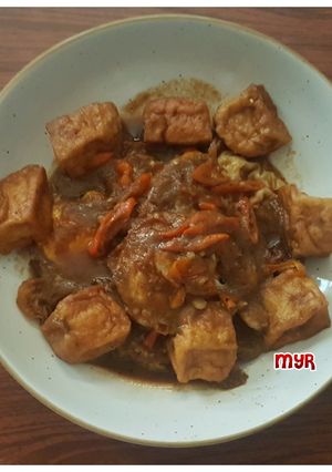 Foto resep Semur Telur Ceplok Tahu Manis Pedas✅