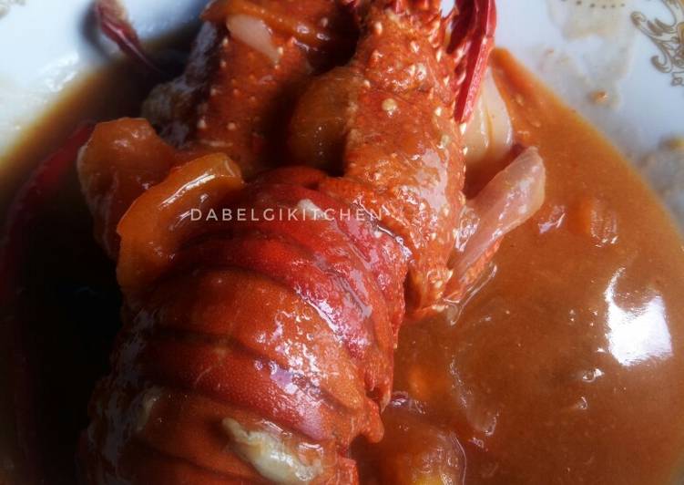 Resep Lobster Saus Padang, Bisa Manjain Lidah