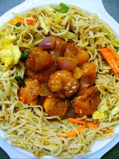 চিলি প্রণ (chili prawn recipe in BengalI) রেসিপির প্রধান ছবি