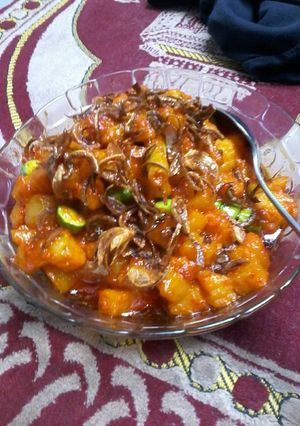Foto resep Sambal goreng kentang pete
