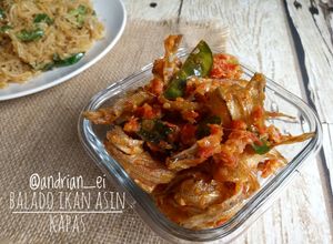 Foto resep Balado Ikan Asin (Asin Kapas)