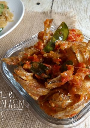 Foto resep Balado Ikan Asin (Asin Kapas)