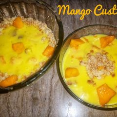 A picture of Mango Custard.