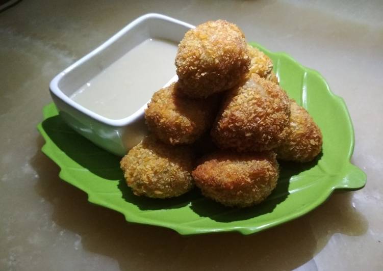 Nugget Pisang Coklat Lumer Fla Durian