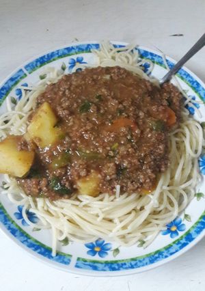 A picture of Minced meat stew #authors marathon.
