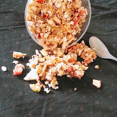 A picture of Oats salad.