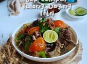 Gambar sup daging celery
