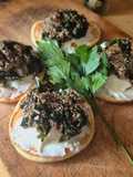 Caviar de chía y alga wakame