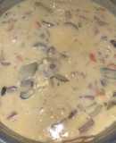 Ham and corn chowder