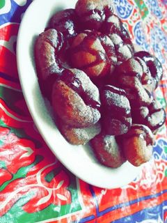 صورة لوصفة دونات بالشوكولاتة