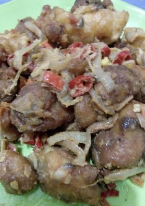 Foto resep Ayam telur asin