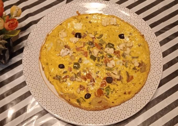 Delicious Food Mexico Food Spanish Omlette