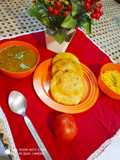 Moth Dal with Masala Kachori