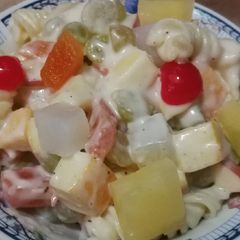 A picture of Easy italian pasta salad.