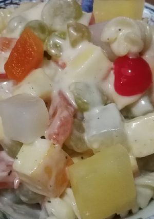A picture of Easy italian pasta salad.