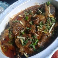 A picture of Western style mutton stew.