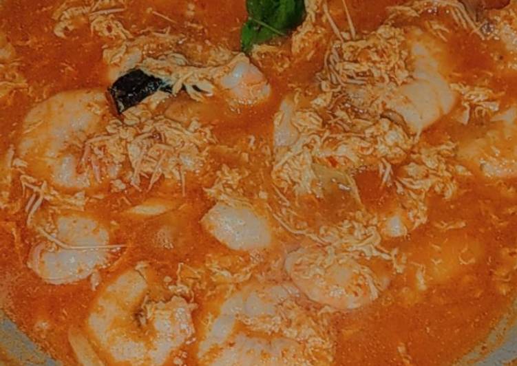 How to Make Yummy Udang saus padang simple