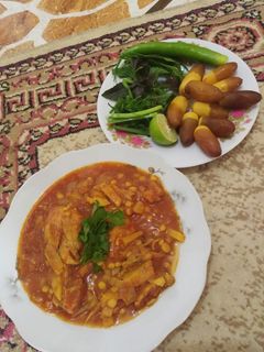 عکسی از دستور خورش مرغ جنوبی