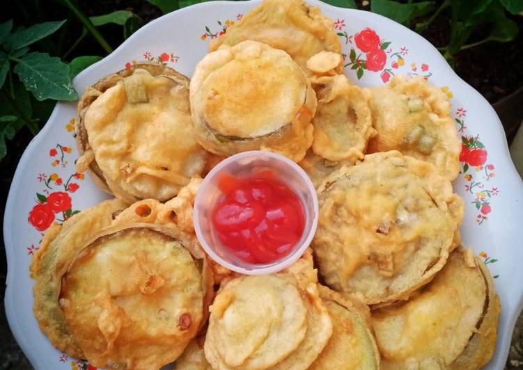 Terong Hijau Goreng Tepung Terong Hijau Goreng Tepung