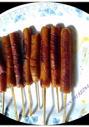 Foto resep Sate Sosis Sederhana