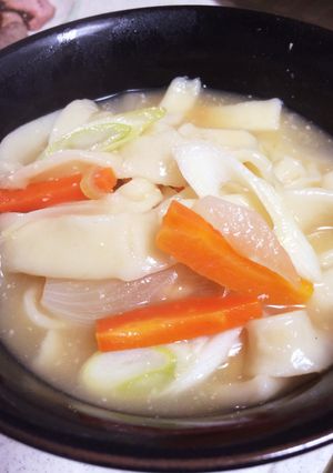 A picture of Authentic Hōtō Noodles ☆ Easy Noodle Making with a Bread Machine.