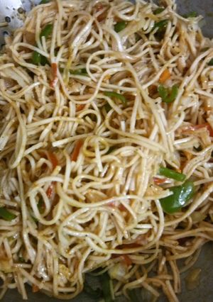 A picture of Veg noodles.